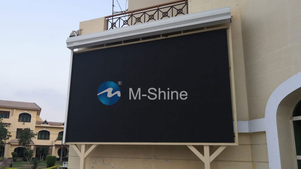 P5.33 outdoor front service LED display, Egypt